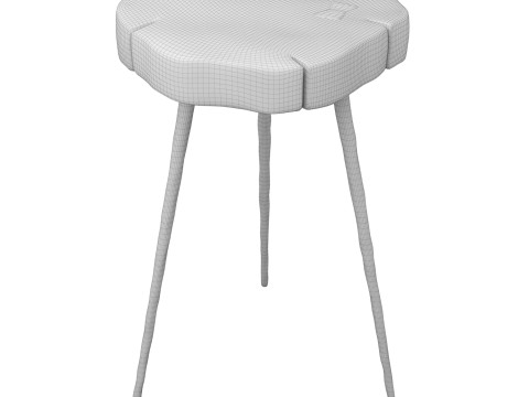Eider Side Table 3D Model