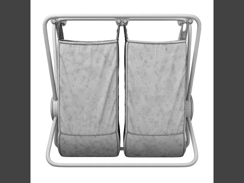 X-Frame Hamper Modello 3D
