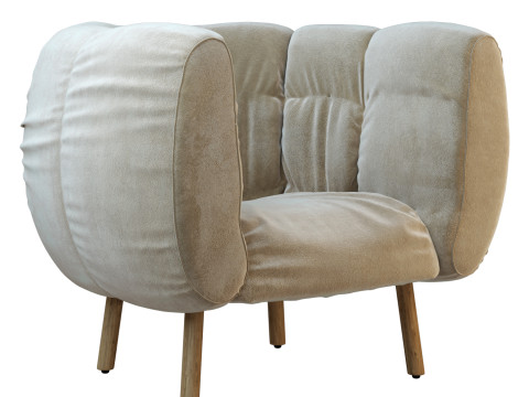 Bruehl Magnolia Armchair Modelo 3D