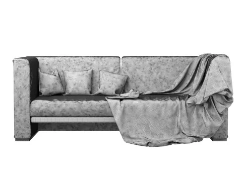 Sofa Visavis Bruehl 3D Model