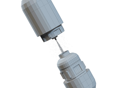 Sci Fi Lab Tube 3D Модель