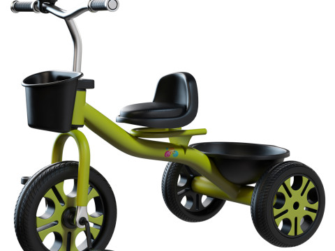 Childrens Tricycle Toy 3D मॉडल