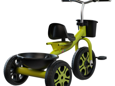 Childrens Tricycle Toy Modelo 3D