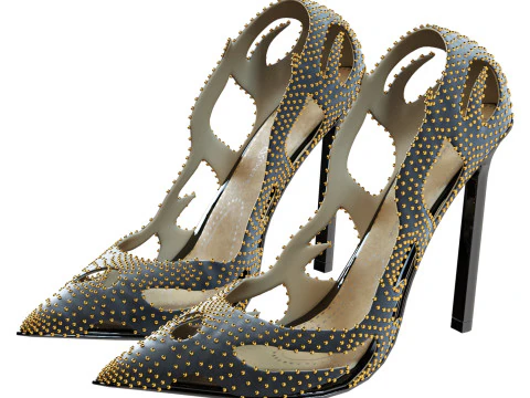Heels Inferno Gianvito Rossi 3D Modell