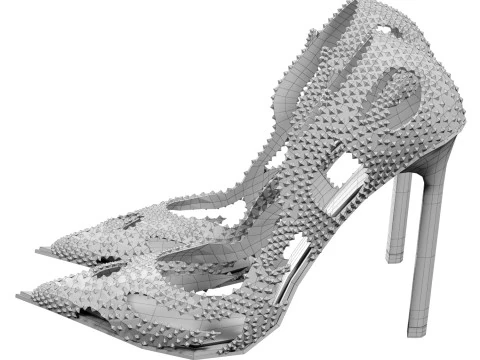 Heels Inferno Gianvito Rossi 3D Model