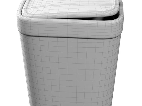 Trash Can Old 3D Model