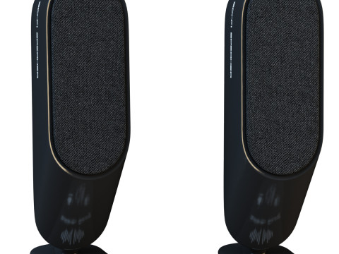 Sci-Fi Speakers Modelo 3D