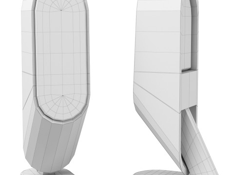 Sci-Fi Speakers Modelo 3D