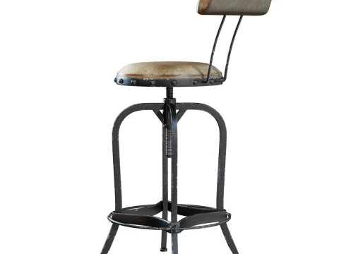 Vlippu Barstool 3D Model