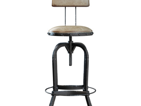 Vlippu Barstool Modello 3D