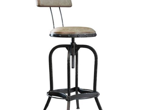 Vlippu Barstool 3D Model