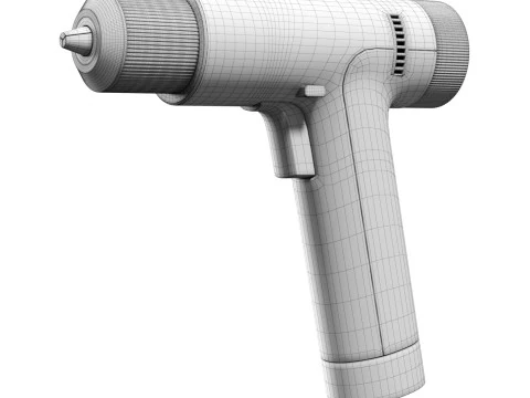 Xiaomi Cordless Drill 3D Model