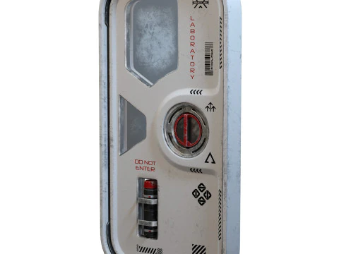 SF 小さなドア 3Dモデル