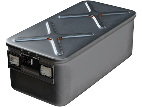 Asipco Big Medical Container Modello 3D