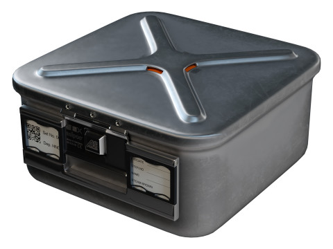 Asipco Middle Medical Container 3D मॉडल