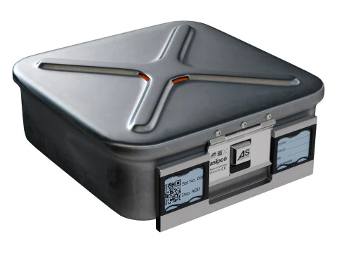Asipco Small Medical Container 3D Model