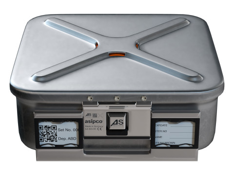 Asipco Small Medical Container Modello 3D