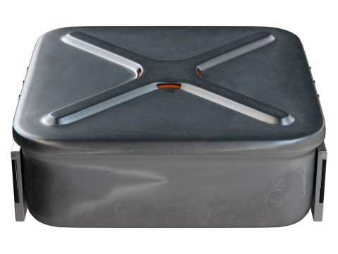 Asipco Small Medical Container Modello 3D
