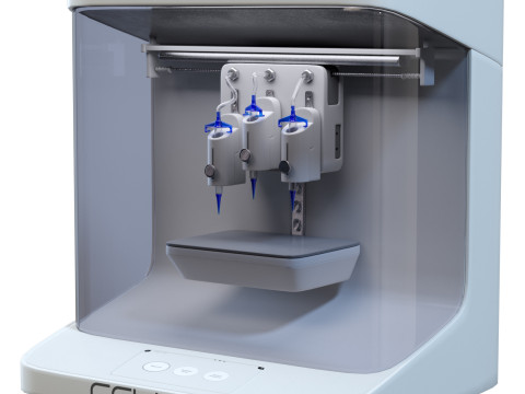 Cellink Bio X Bioprinter 3D Model