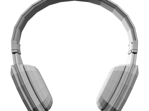 Giotto On-Ear Headphone 3D Model