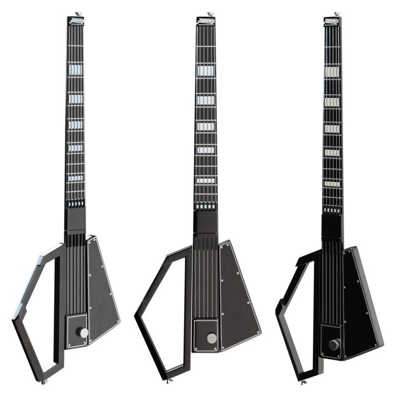 Jammy G MIDI Guitar Modello 3D .c4d .max .obj .3ds .fbx .stl .blend