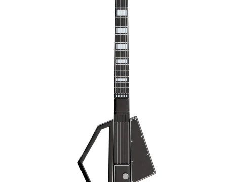 Jammy G MIDI Guitar 3D Model