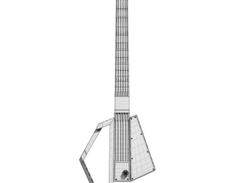 Jammy G MIDI Guitar 3D Model