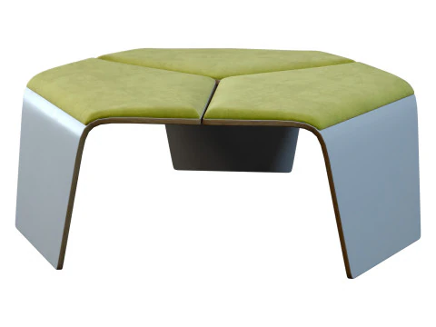 Бруннер Хок Лаунж 3D Модель