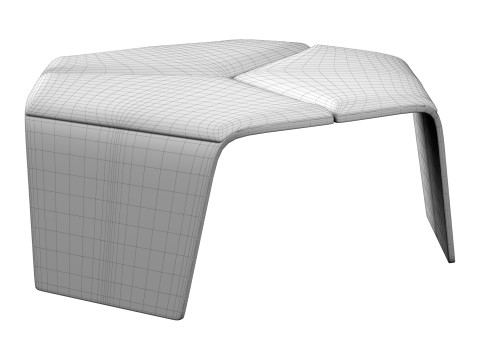 Brunner Hoc Lounge Modelo 3D