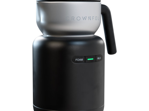 Crownful Milk Frother 3D Model