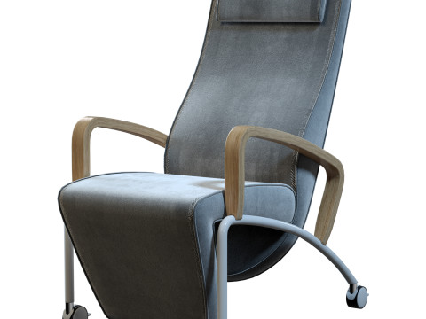 Taceo Reclainer Chair 3D Model