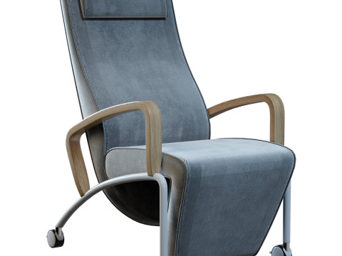Taceo Reclainer Chair Modèle 3D