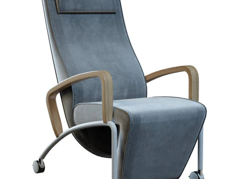 Taceo Reclainer Chair 3D Model