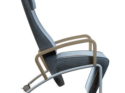 Taceo Reclainer Chair Modèle 3D