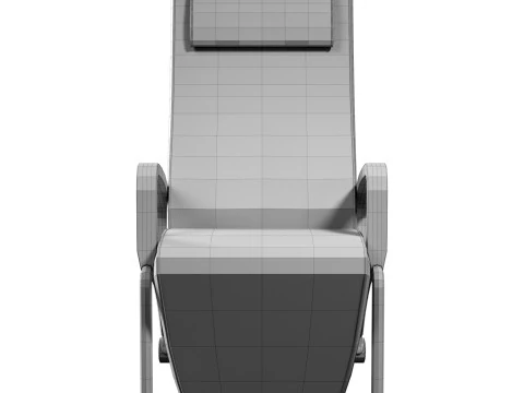 Taceo Reclainer Chair 3D Model