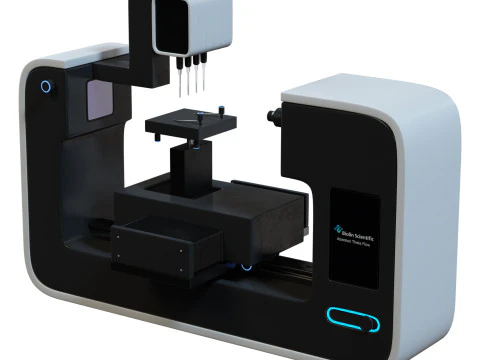 Optische spanningsmeter Theta Flow 3D Model