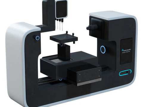 Optical Tensiometer Theta Flow 3D Model