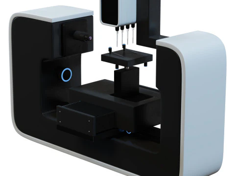 Optical Tensiometer Theta Flow 3D Model