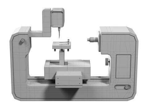 Optical Tensiometer Theta Flow 3D Model