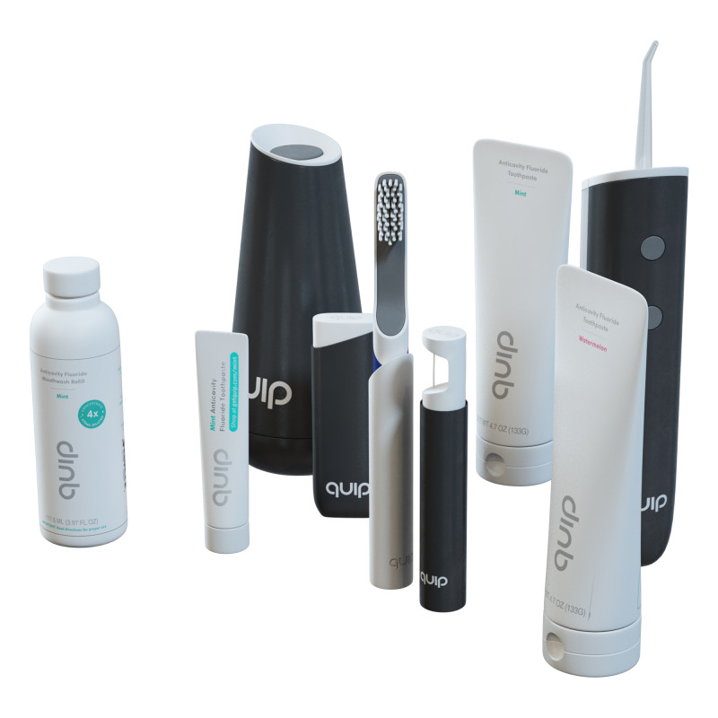Quip Dental Accessories 3D-Modell .c4d .max .obj .3ds .fbx .stl .blend