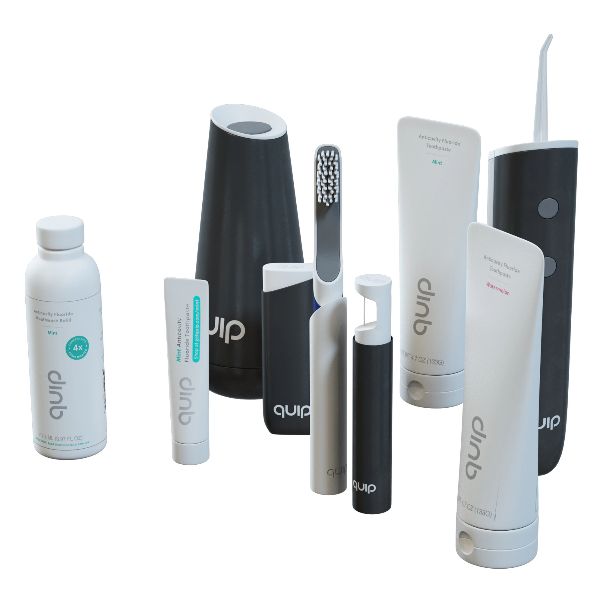 Quip Dental Accessories 3D Model .c4d .max .obj .3ds .fbx .stl .blend