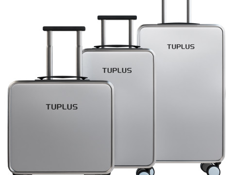 Tuplus Core Quick Suitcases 3D-Modell