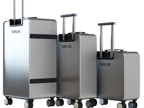 Tuplus Core Quick Suitcases 3D-Modell