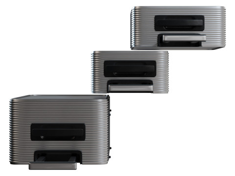 Tuplus Core Quick Suitcases 3D-Modell