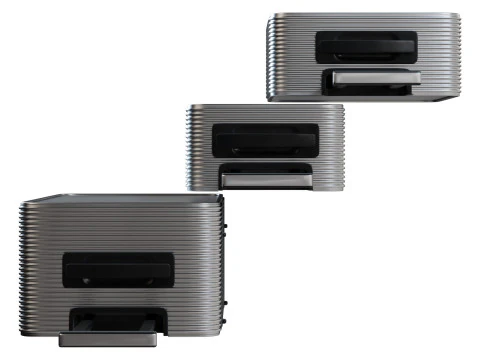 Швидкі валізи Tuplus Core 3D Модель