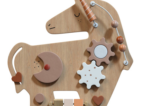 Carola Unicorn Play Board Modèle 3D