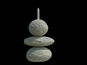 Decorative Candles Modelo 3D