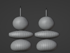 Decorative Candles Modelo 3D