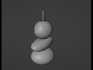 Decorative Candles Modelo 3D