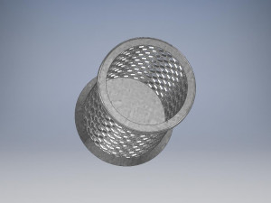 Pencil cup holder- Autodesk Inventor 3D Modelo de impresión 3D